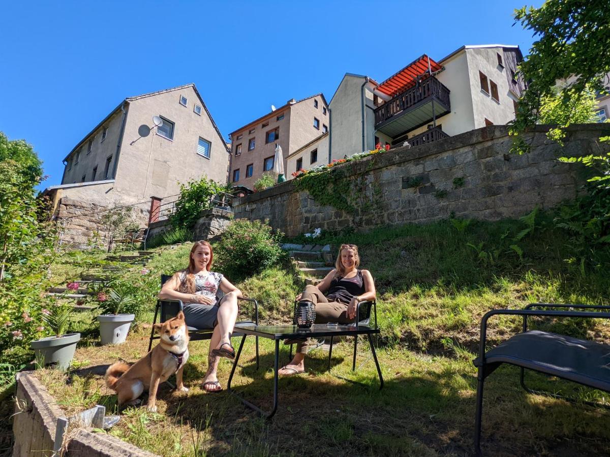 Urlaubstraum Mit Pool, Terrasse & Fluss Im Garten - Ut Apartment Sebnitz Exterior foto
