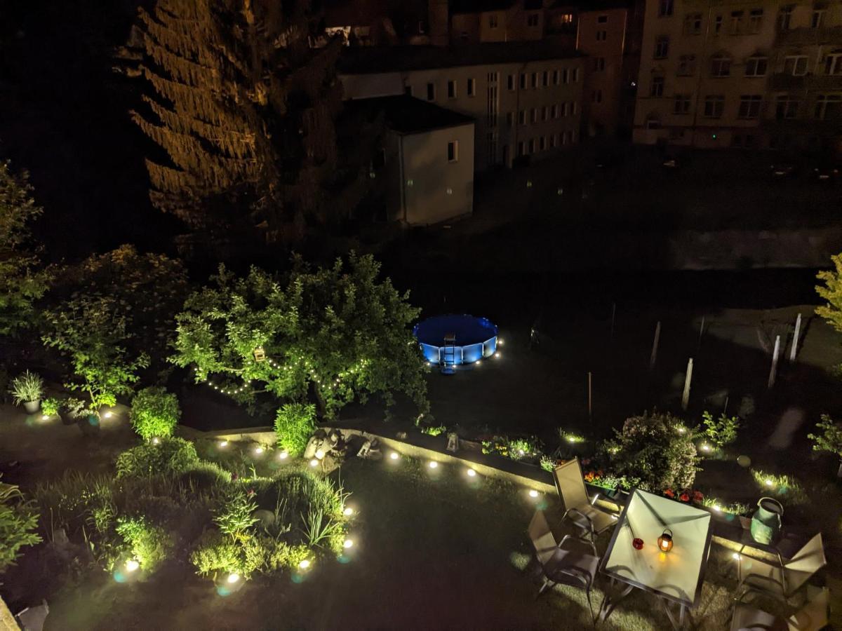Urlaubstraum Mit Pool, Terrasse & Fluss Im Garten - Ut Apartment Sebnitz Exterior foto
